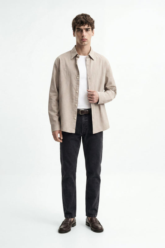 Antioch Relaxed-Fit Striped Men's Shirt
