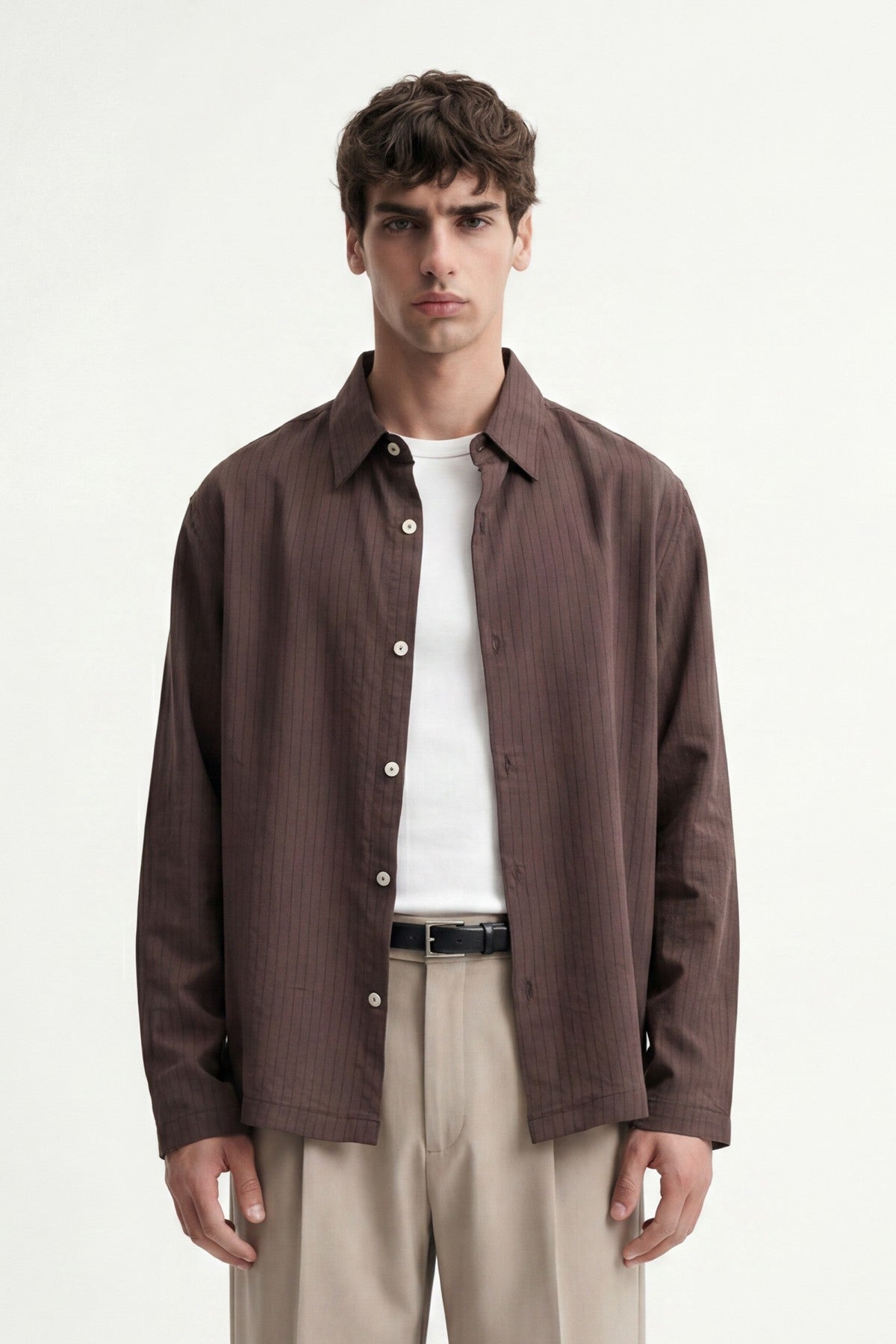 Antioch Relaxed-Fit Striped Men's Shirt