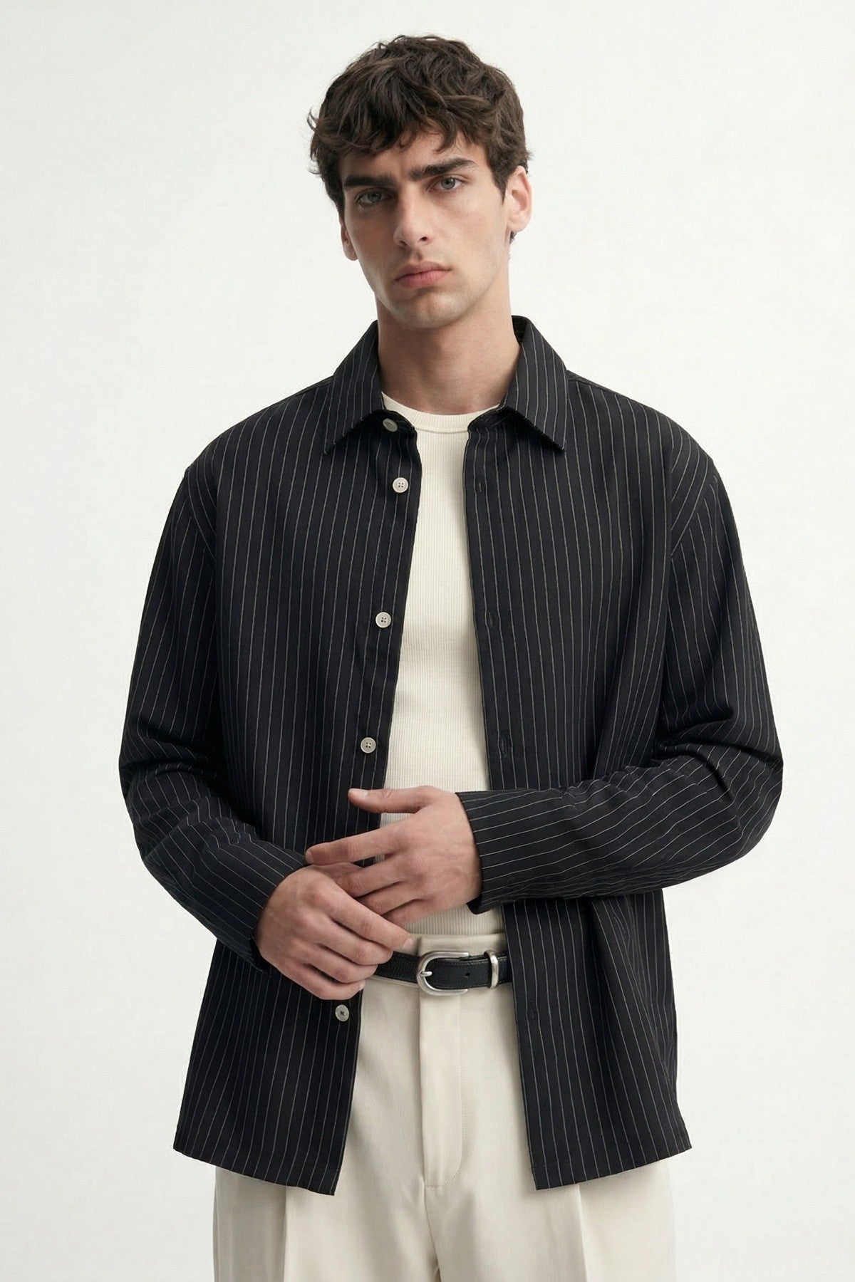 Antioch Relaxed-Fit Striped Men's Shirt