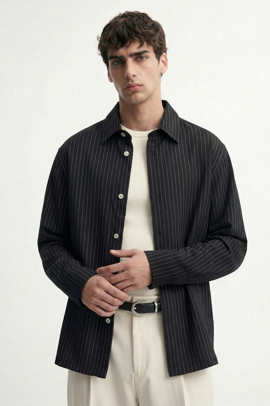 Antioch Relaxed-Fit Striped Men's Shirt