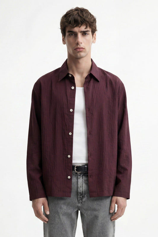 Antioch Relaxed-Fit Striped Men's Shirt