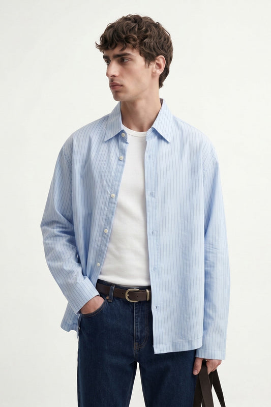 Antioch Relaxed-Fit Striped Men's Shirt