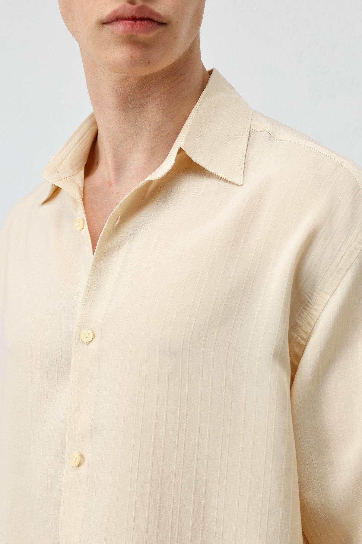 Antioch 100% Lyocell Striped Men's Shirt