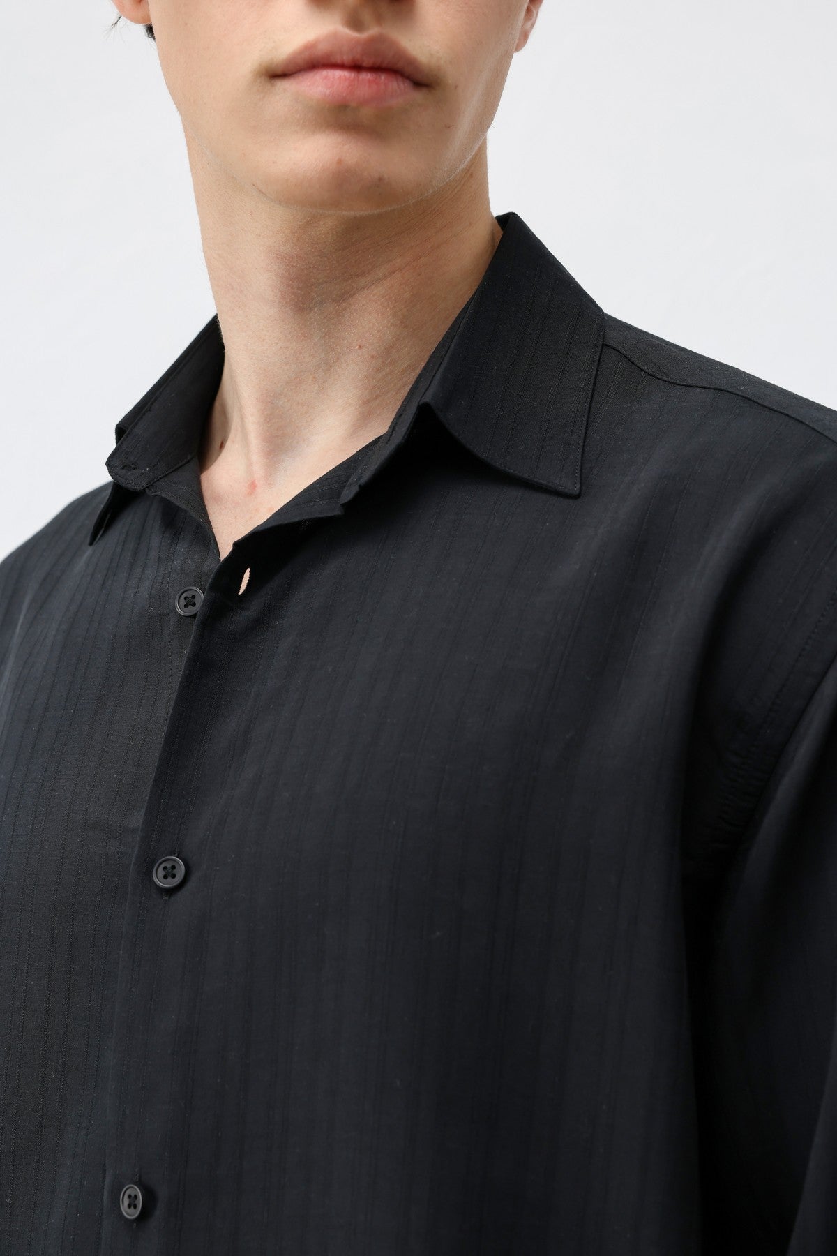 Antioch 100% Lyocell Striped Men's Shirt