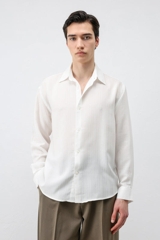 Antioch 100% Lyocell Striped Men's Shirt