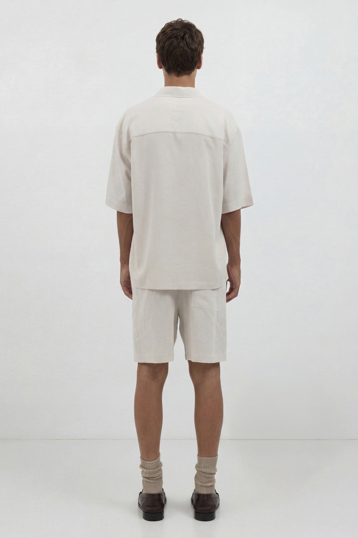 Men's Linen-Blend Shirt