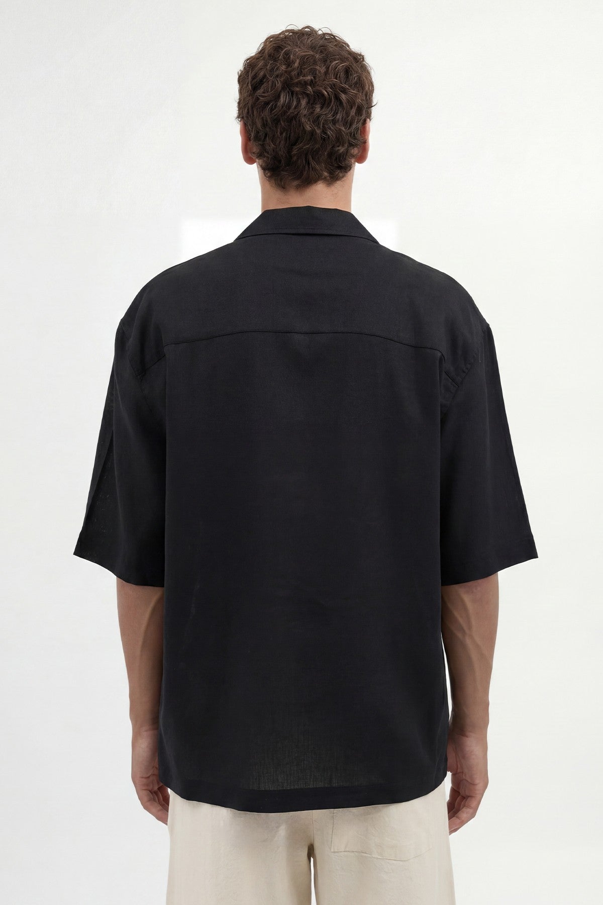 Men's Linen-Blend Shirt