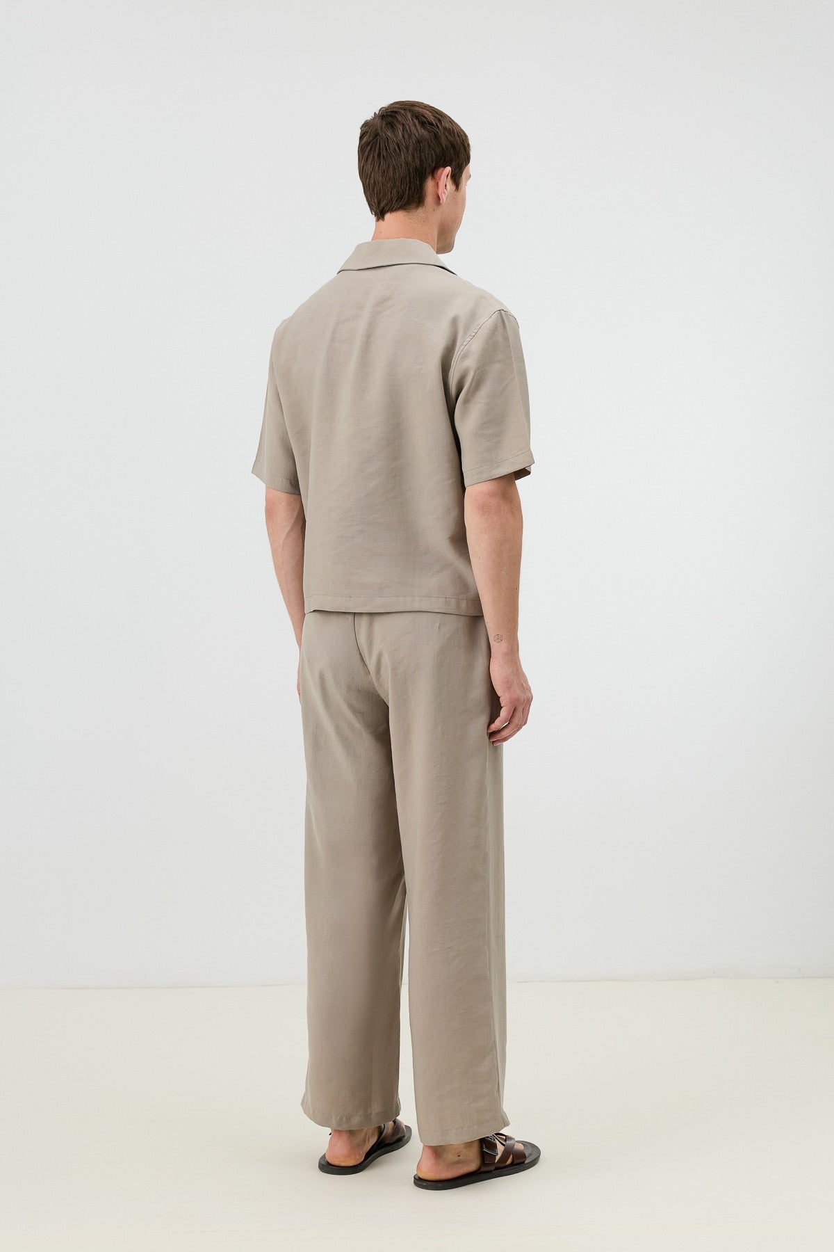 Antioch Men's Shirt with Zipper and Lyocell Blend
