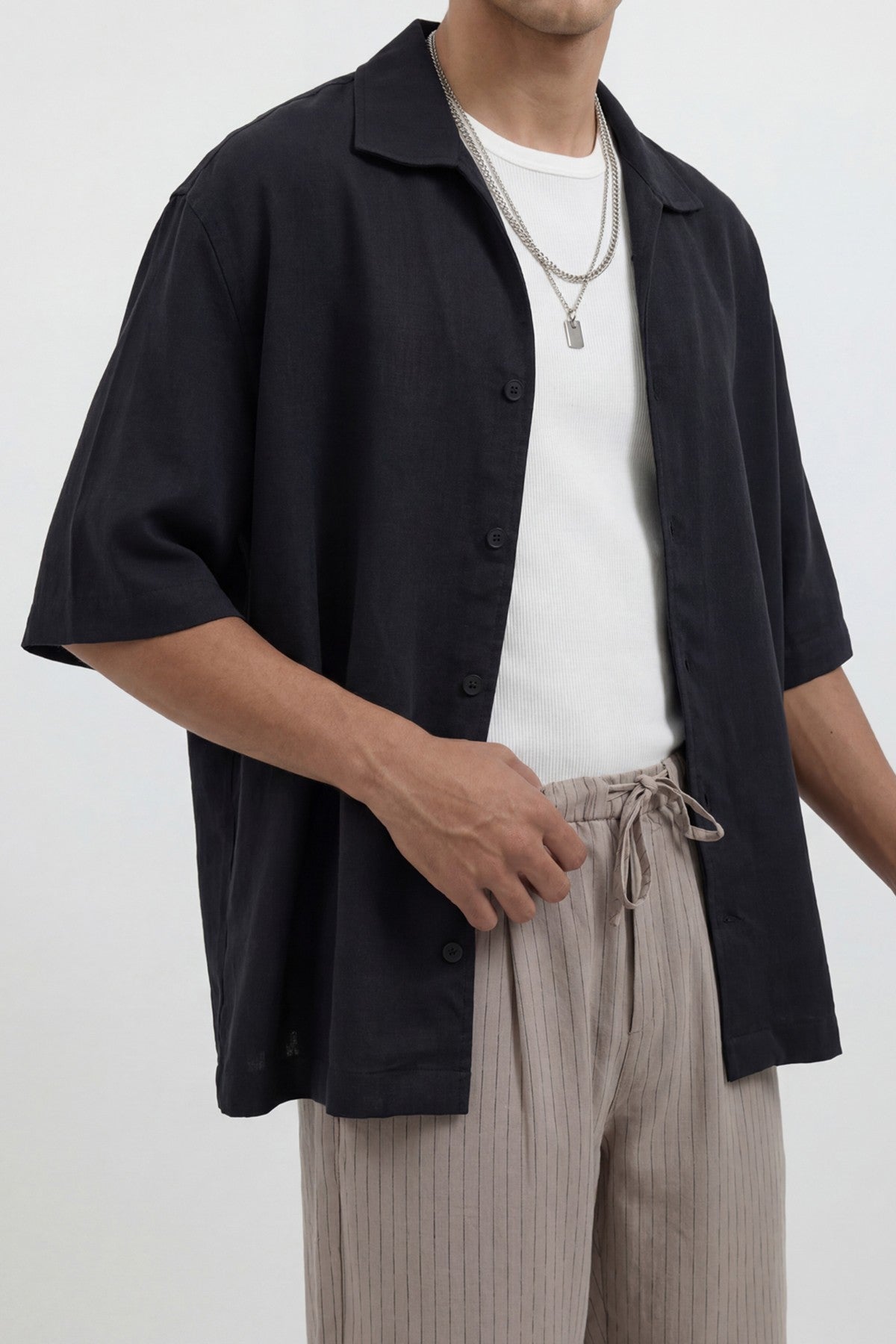 Lyocell Relax Fit Men's Shirt