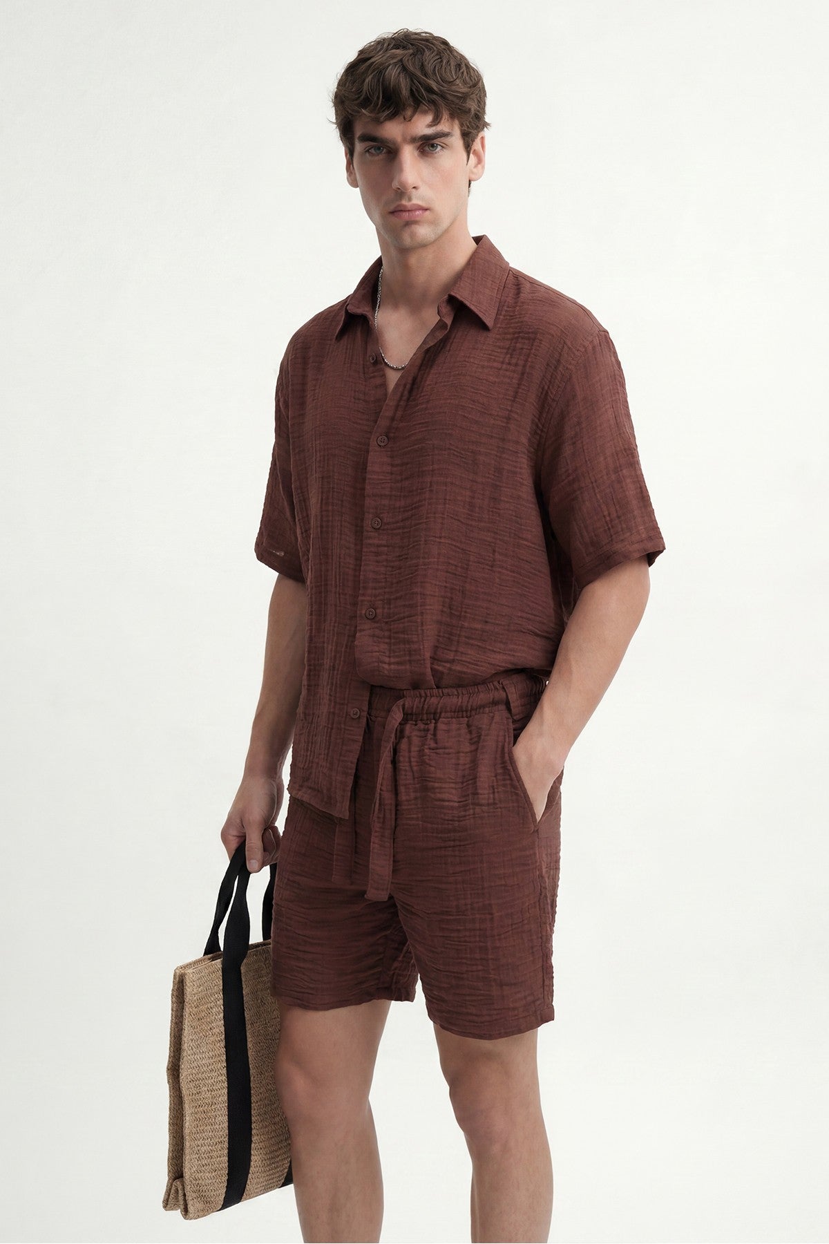 Antioch Distressed-Look Men's Shirt