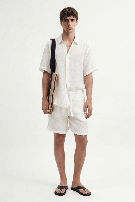 Antioch Distressed-Look Men's Shirt