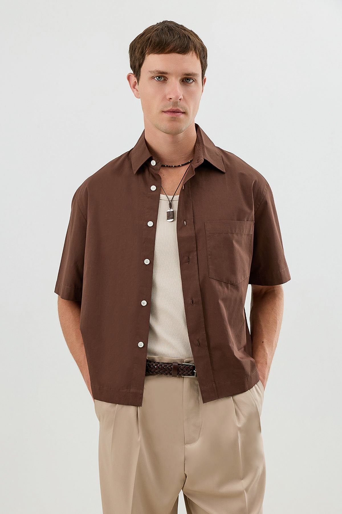 Boxy Fit Men's Shirt