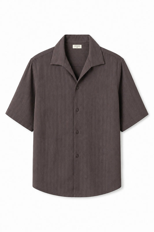 Modal-Blend Striped Shirt