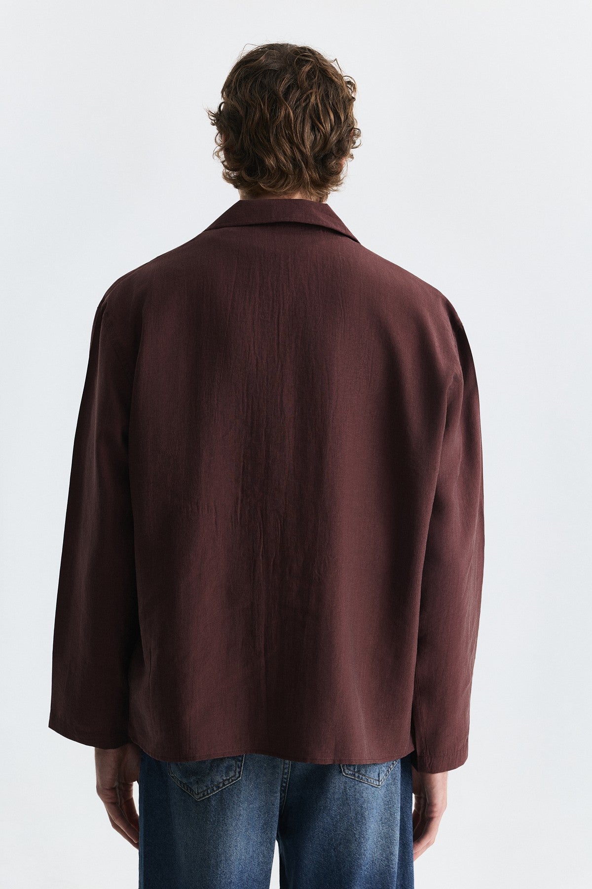 Embellished Button Relaxed Shirt