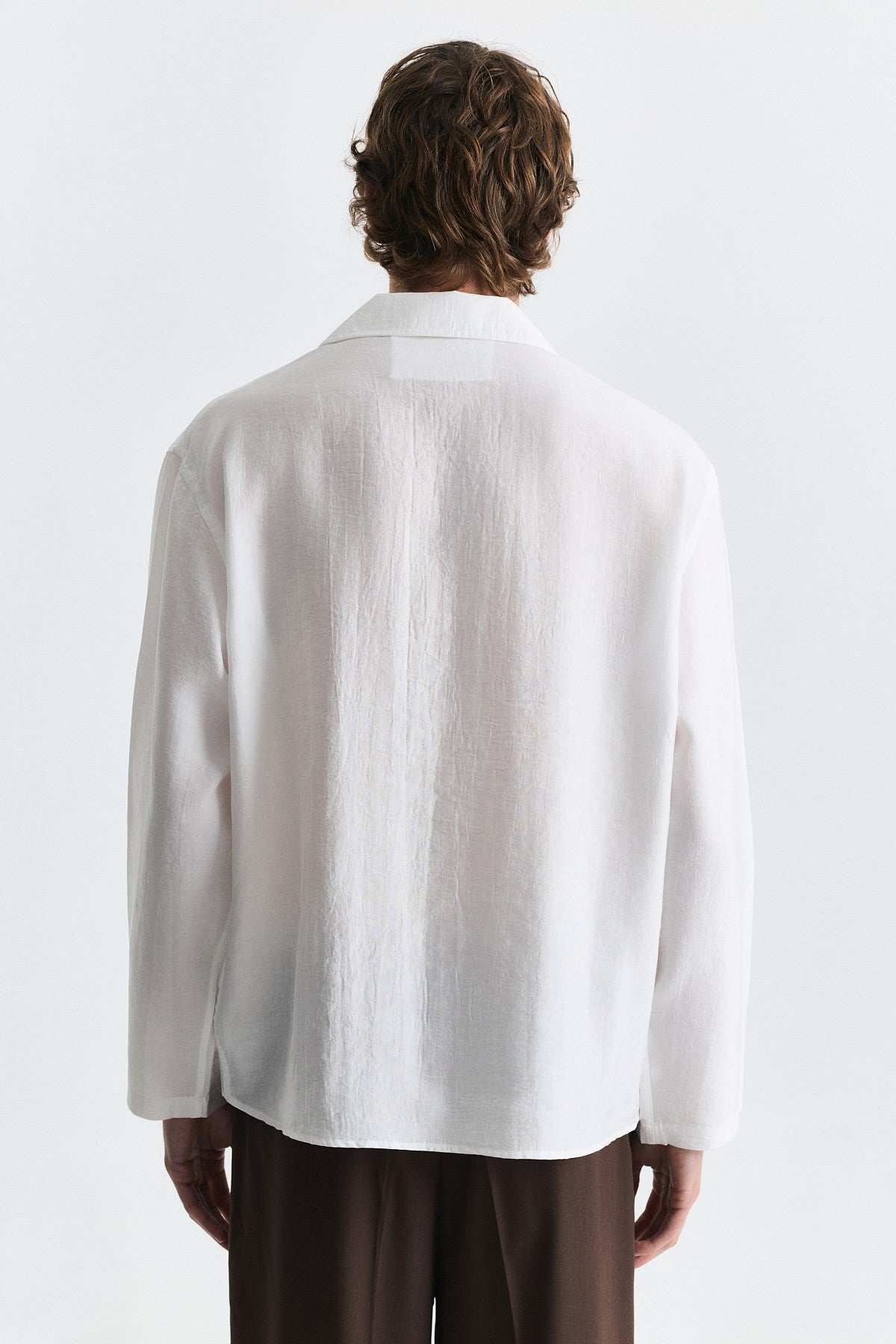 Embellished Button Relaxed Shirt