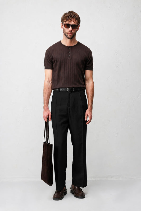 Antioch Pleated Relaxed-Fit Men's Pants