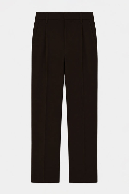 Relaxed-Fit Pleated Men's Pants