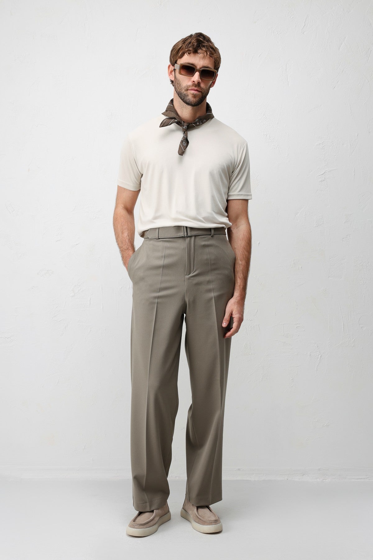 Antioch Relaxed-Fit Men's Pants with a Belt