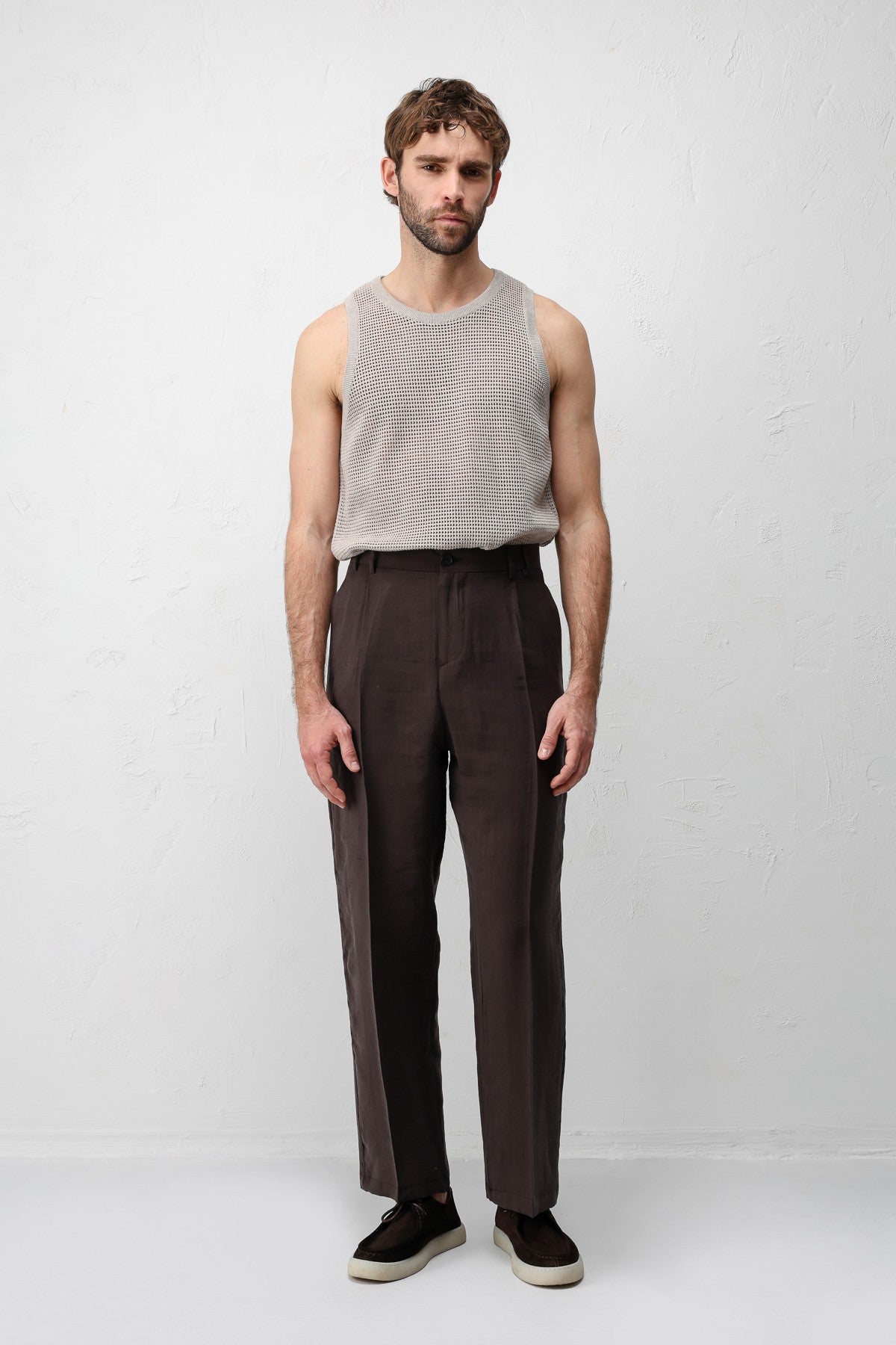 Antioch Lyocell Relaxed-Fit Pleated Men's Pants