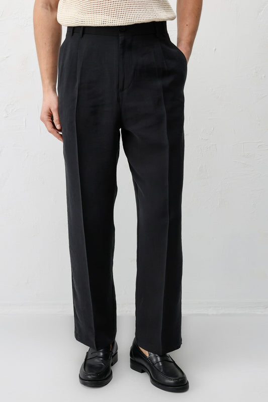 Antioch Lyocell Relaxed-Fit Pleated Men's Pants
