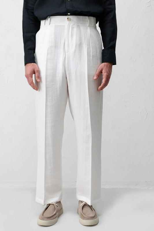 Antioch Lyocell Relaxed-Fit Pleated Men's Pants