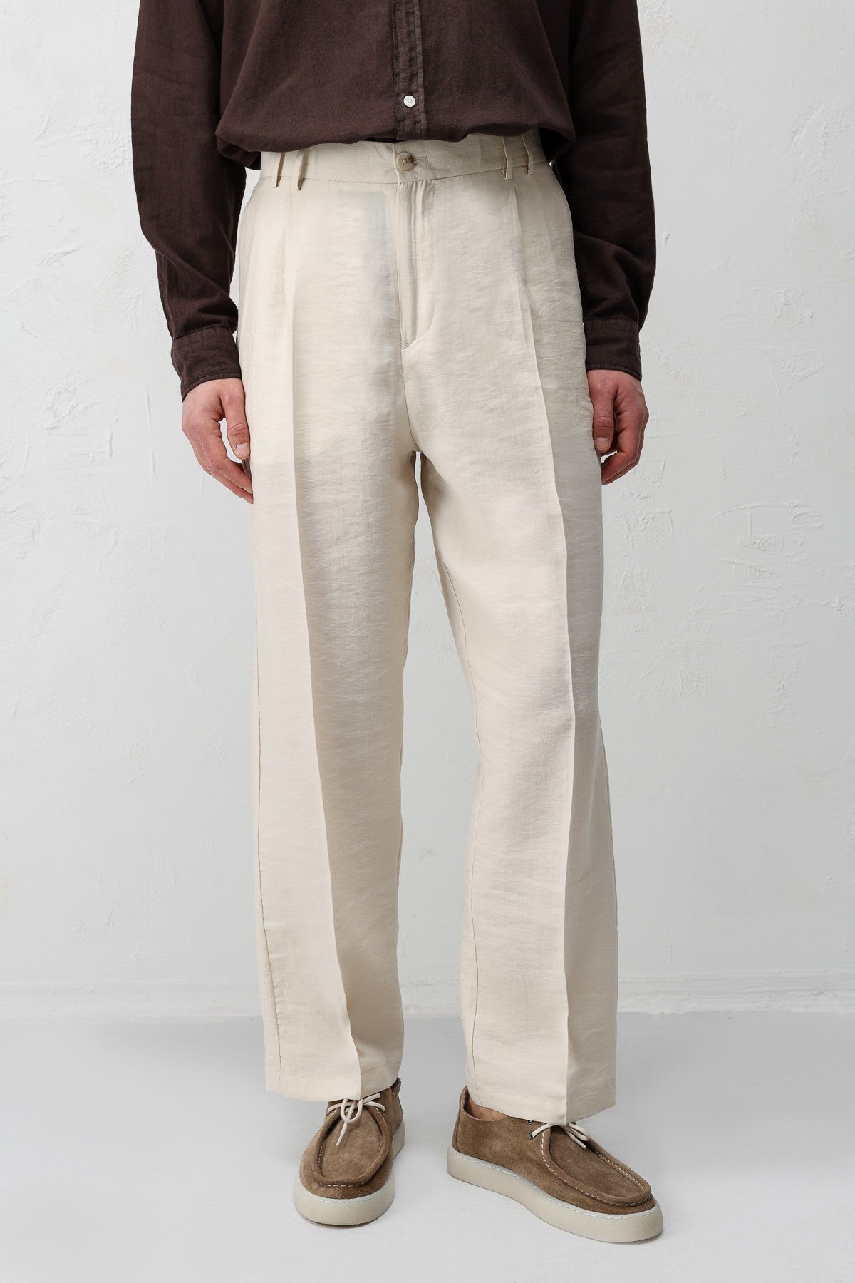 Antioch Lyocell Relaxed-Fit Pleated Men's Pants