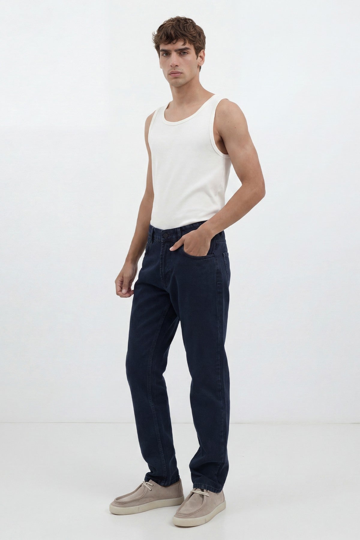 Tapered-Fit Men's Jeans