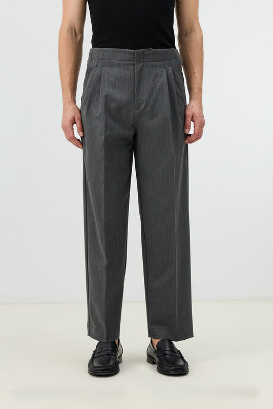 Antioch Men's Pants with Double-Pleated Cuff Detail