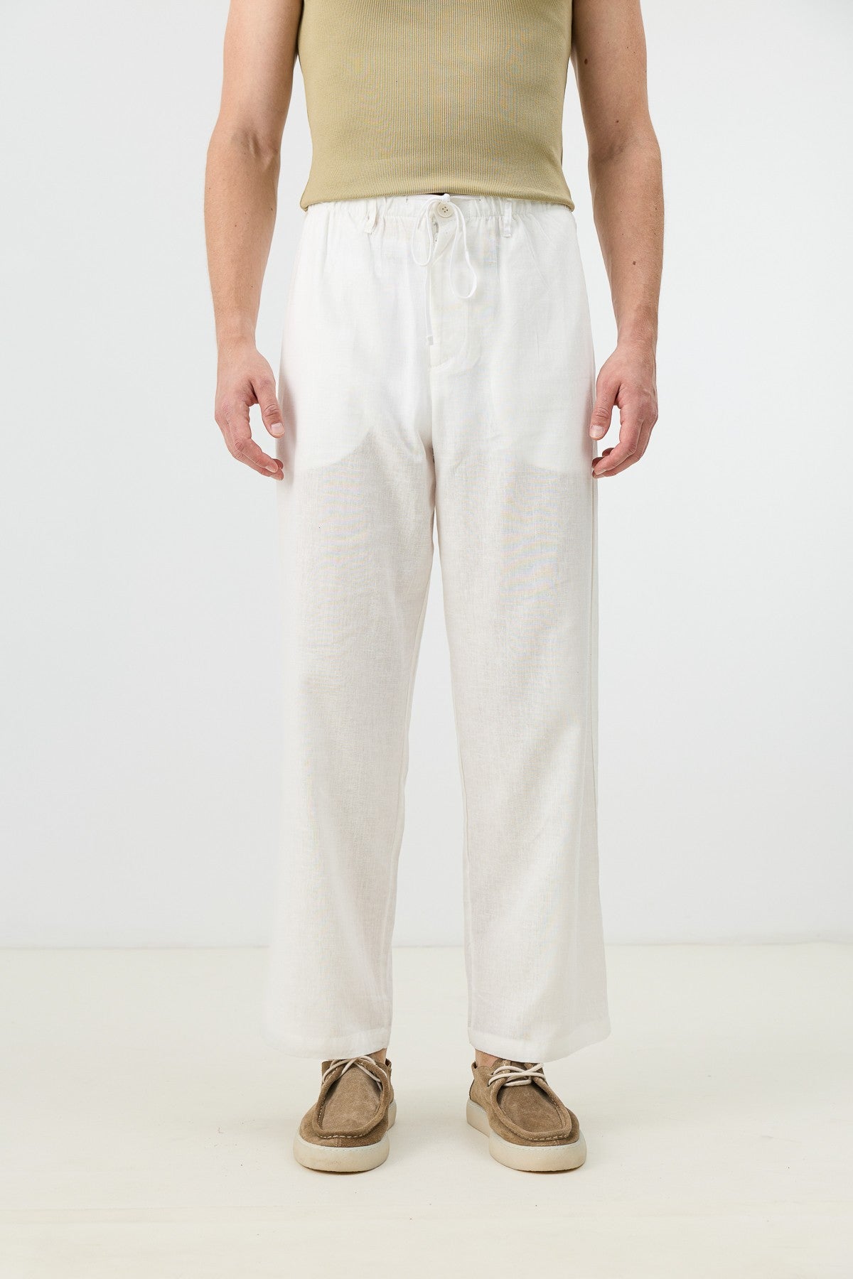 Antioch Linen-Blend Relaxed-Fit Men's Pants