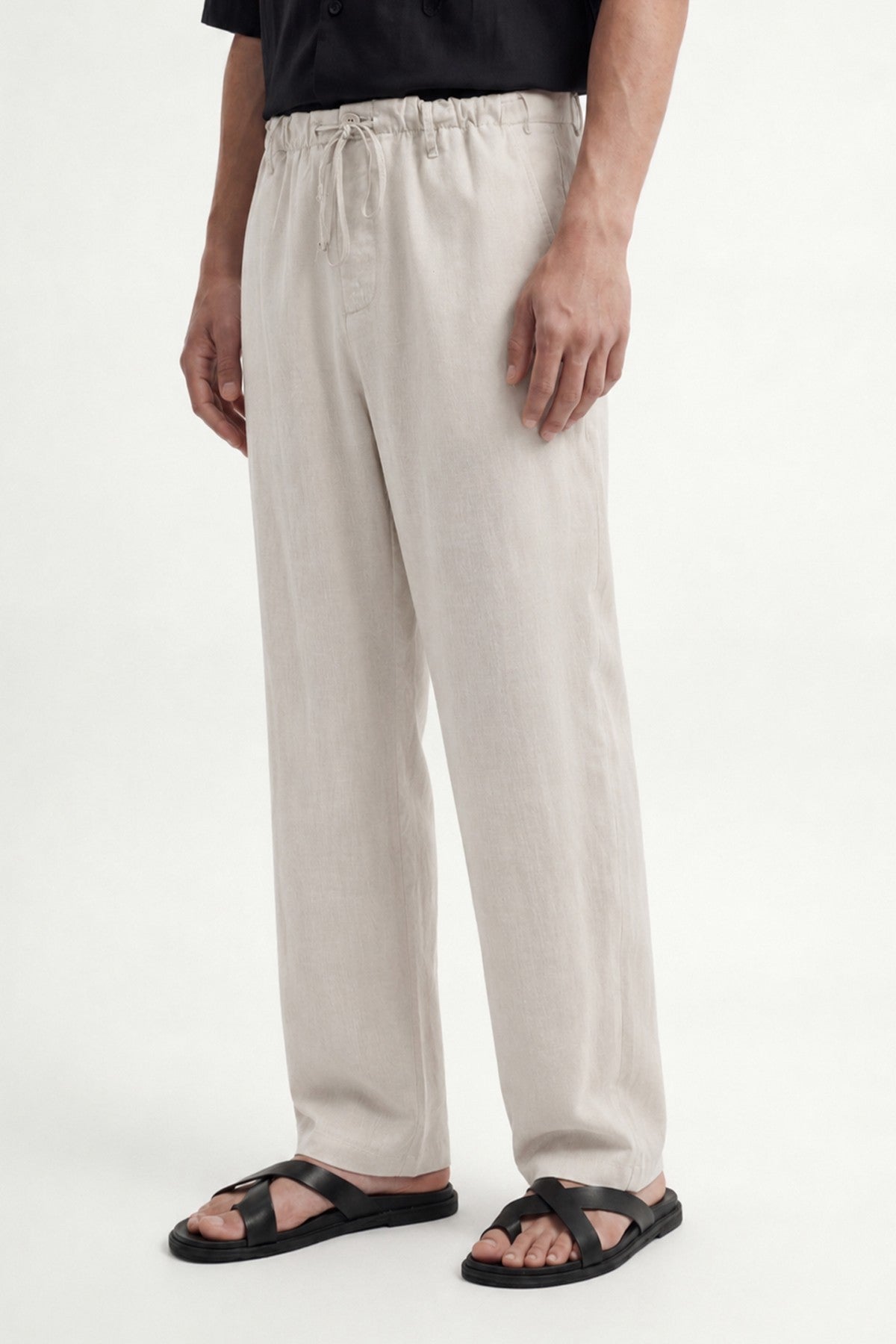 Antioch Linen-Blend Relaxed-Fit Men's Pants