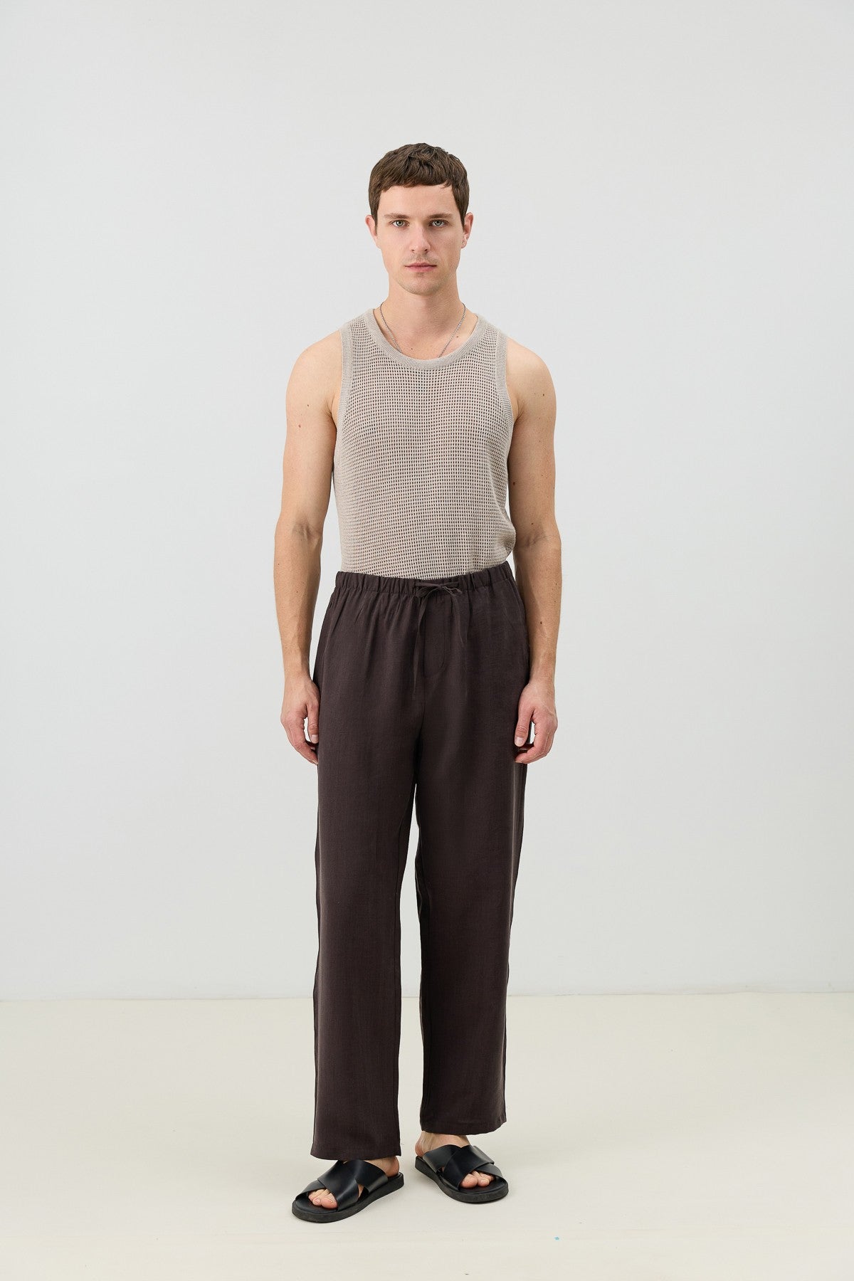 Men's Relaxed-Fit Pants with Lyocell Blend