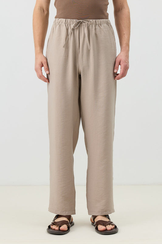 Men's Relaxed-Fit Pants with Lyocell Blend