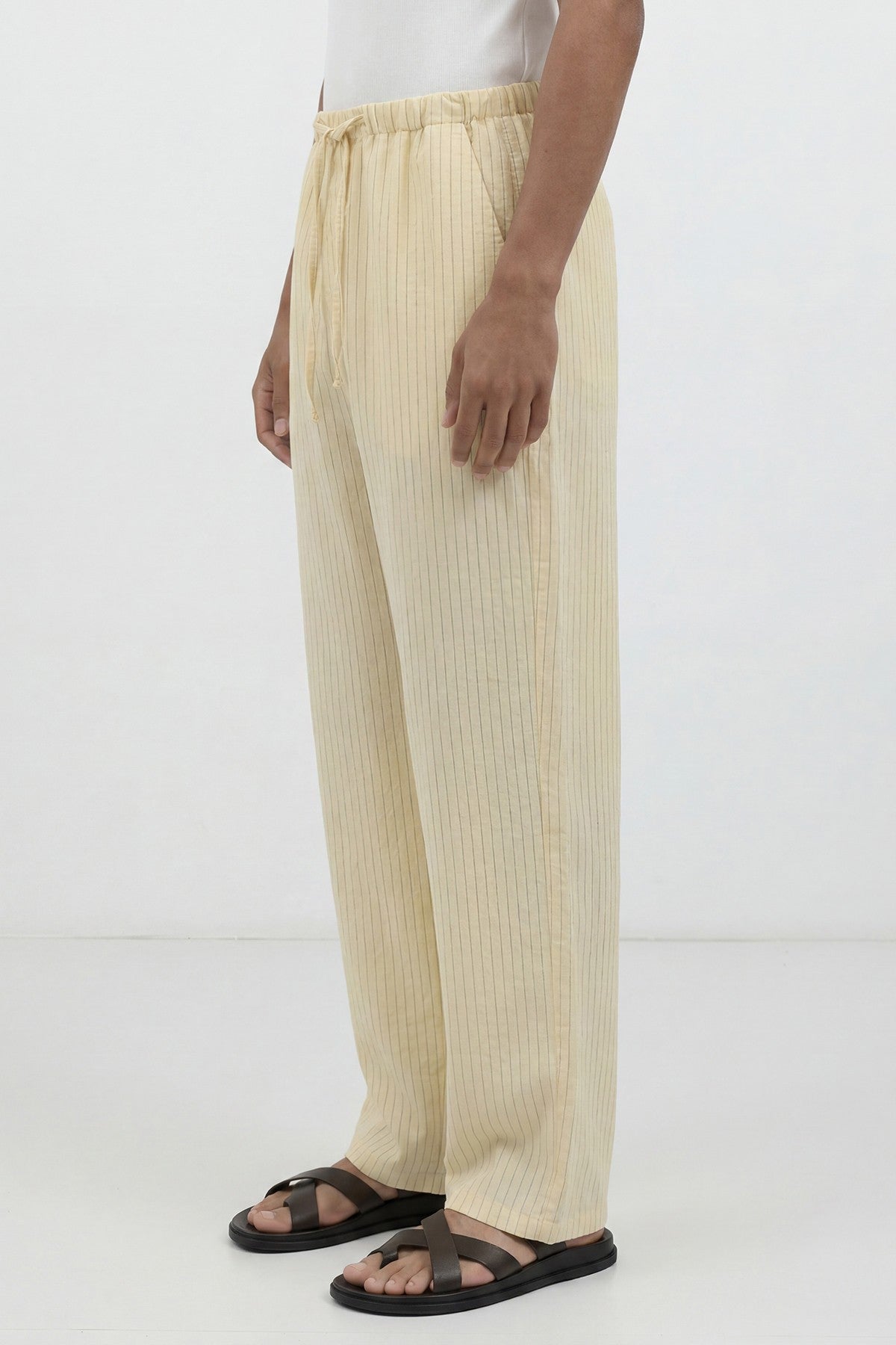 Antioch Men's Striped Pants with Modal Blend
