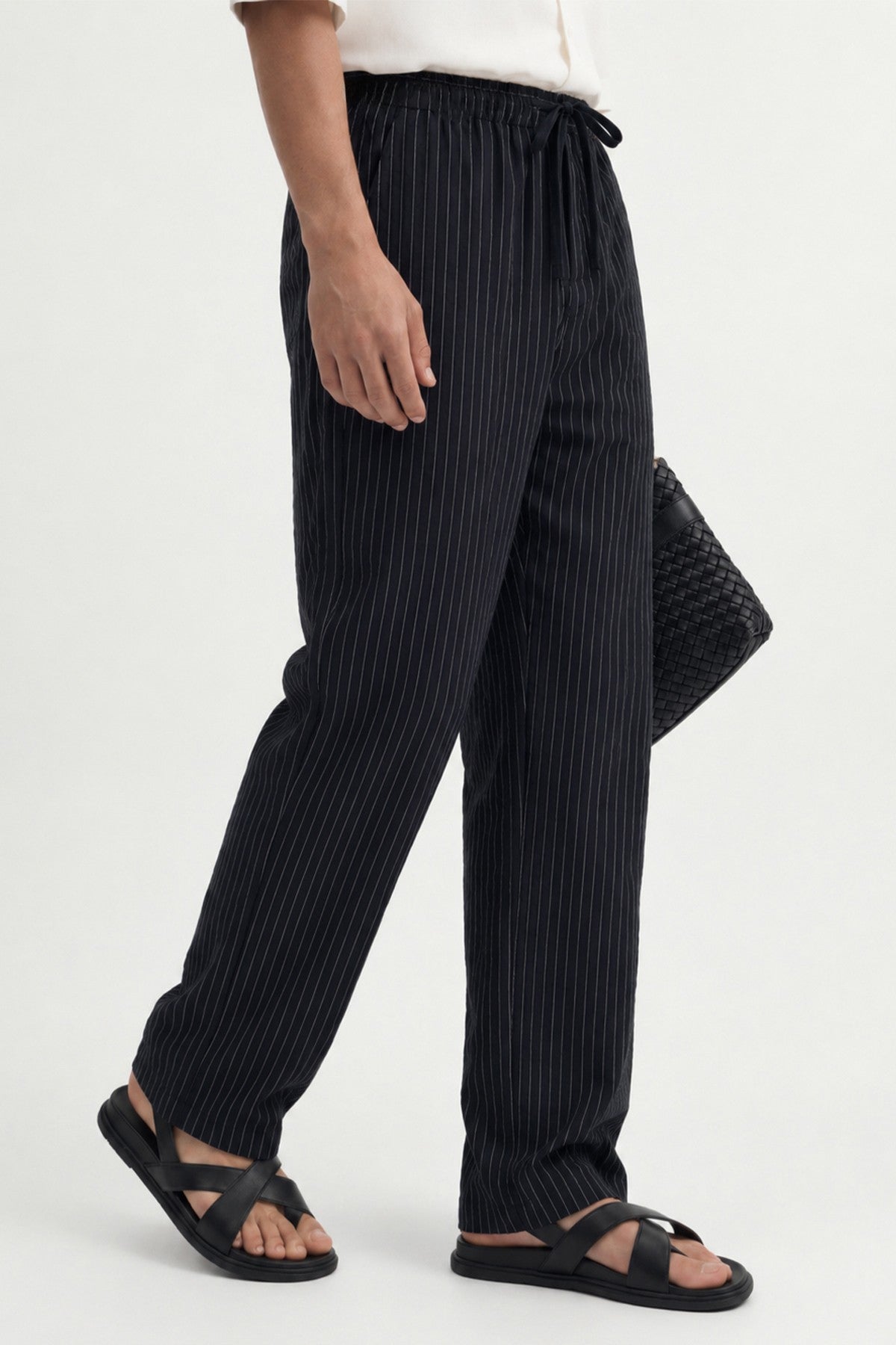 Antioch Men's Striped Pants with Modal Blend