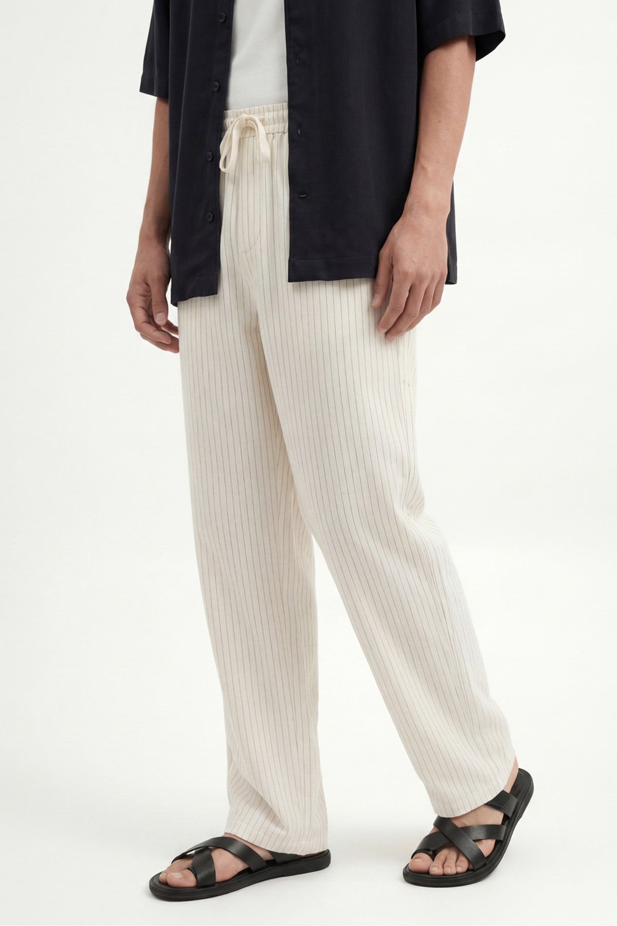Antioch Men's Striped Pants with Modal Blend