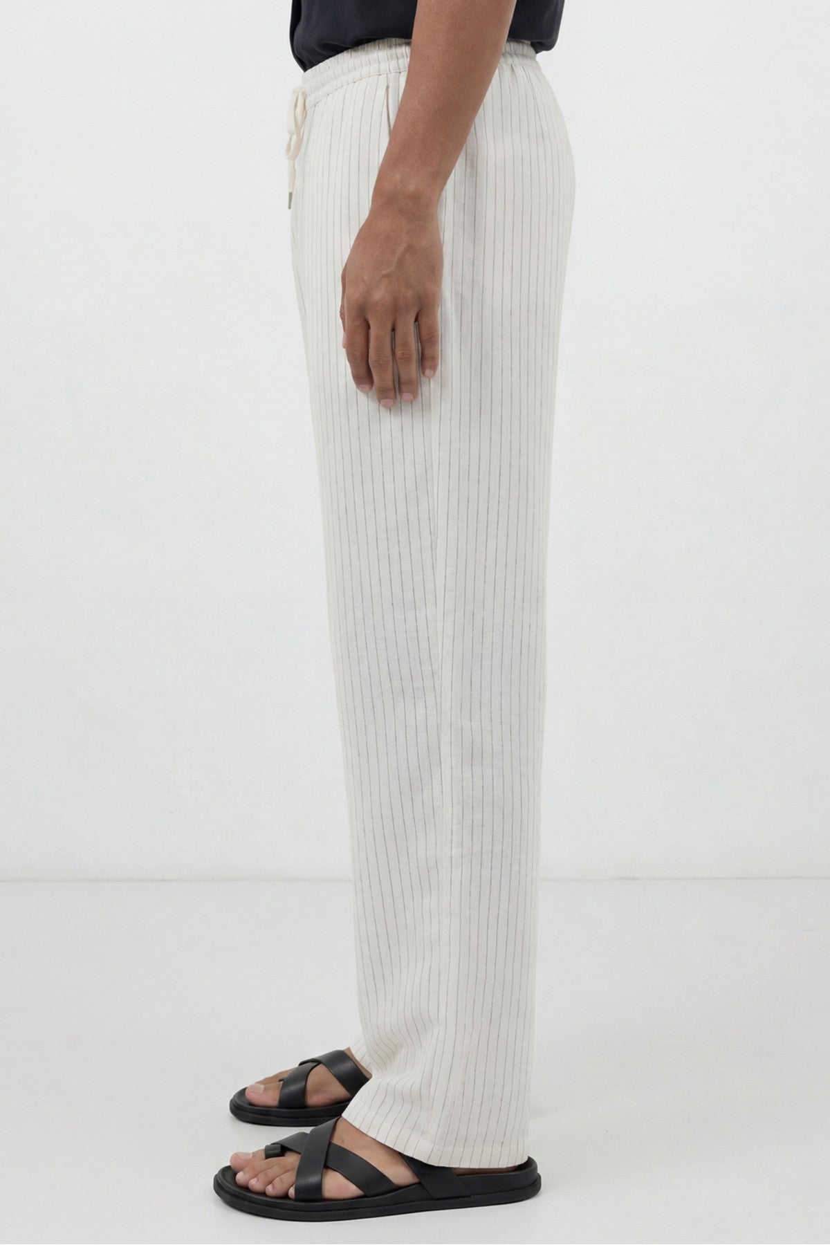 Antioch Men's Striped Pants with Modal Blend