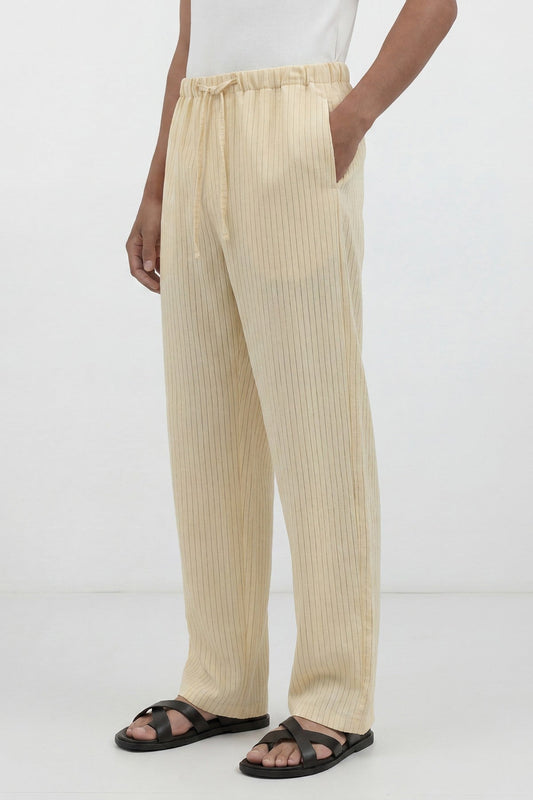 Antioch Men's Striped Pants with Modal Blend