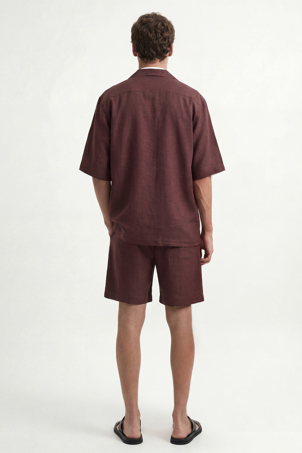 Antioch Linen-Blend Bermuda Shorts for Men