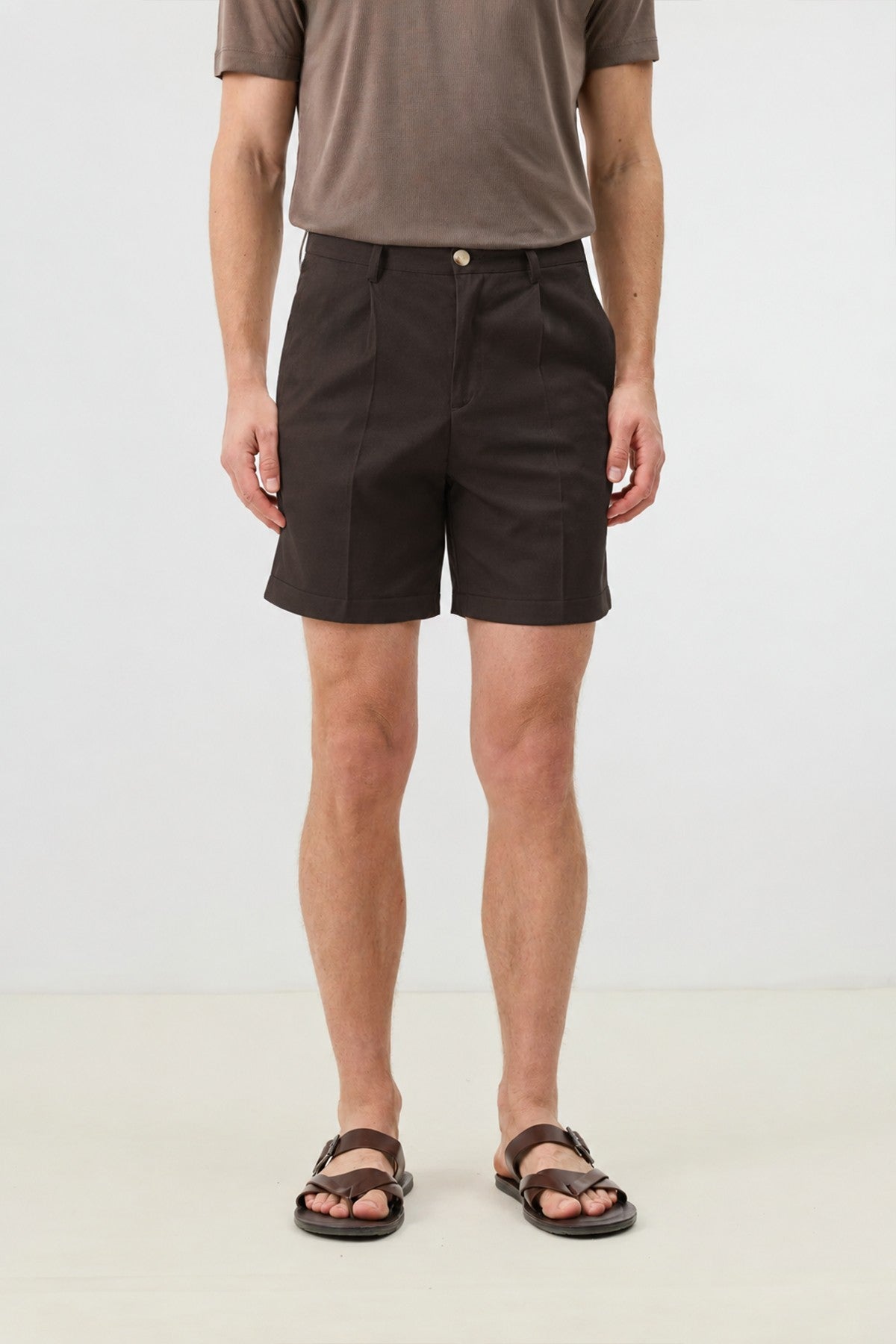 Pleated Men's Shorts