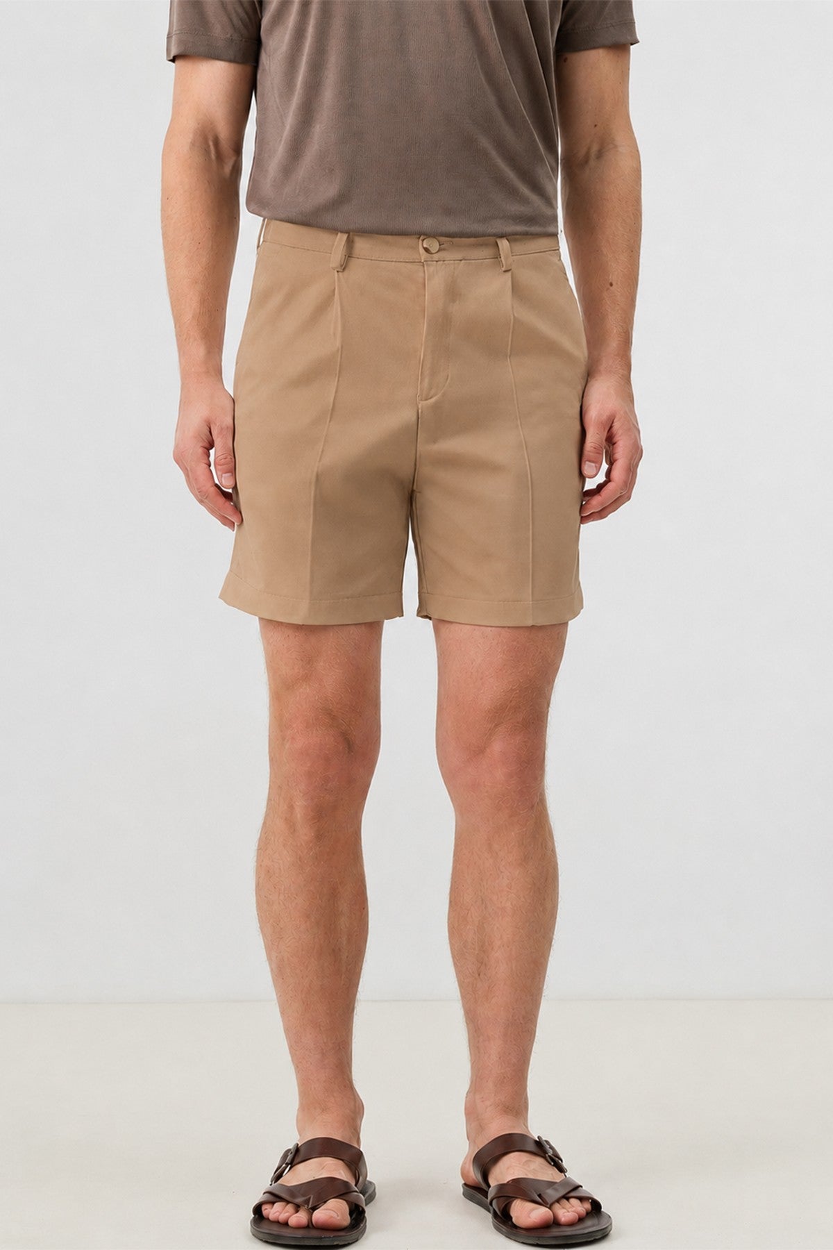 Pleated Men's Shorts