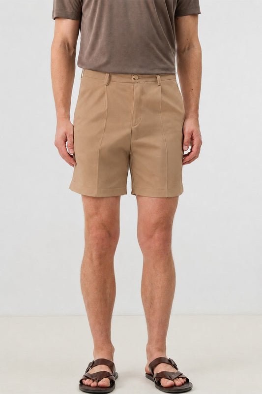 Pleated Men's Shorts
