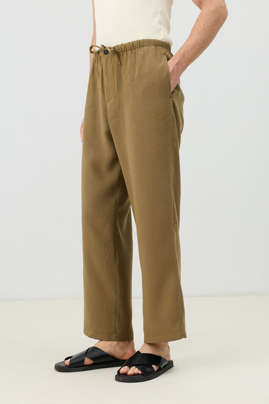 Men's Relaxed-Fit Pants with Modal Blend