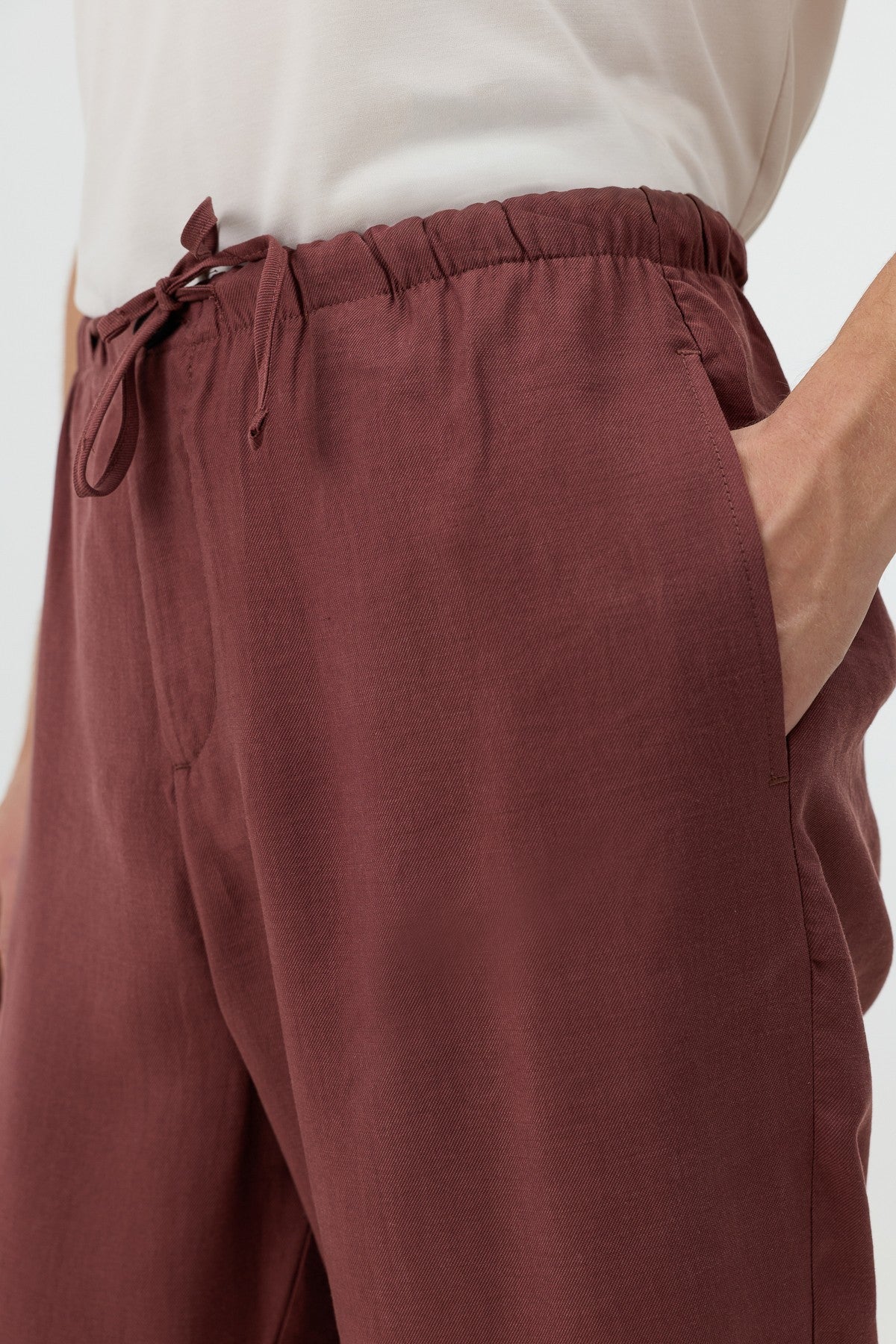 Men's Relaxed-Fit Pants with Modal Blend