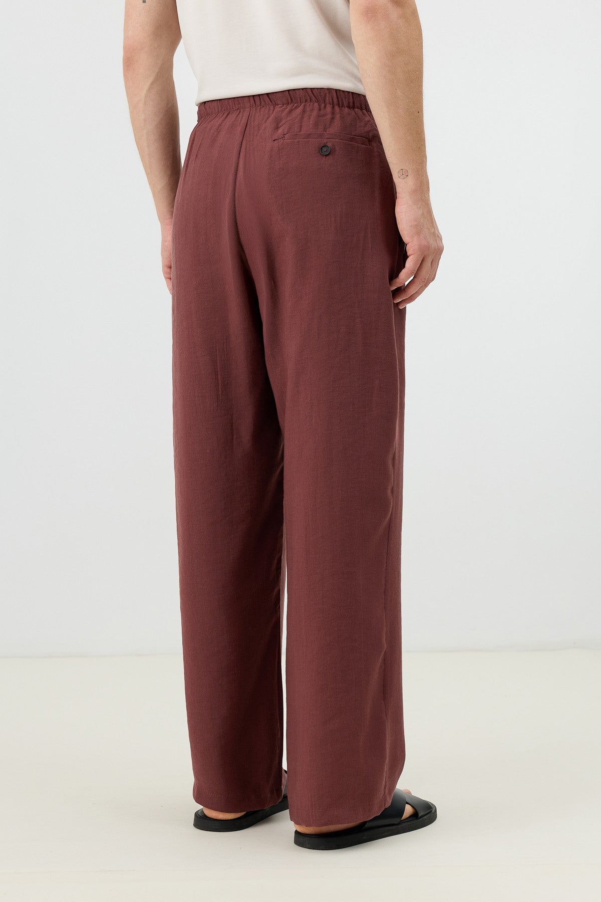 Men's Relaxed-Fit Pants with Modal Blend