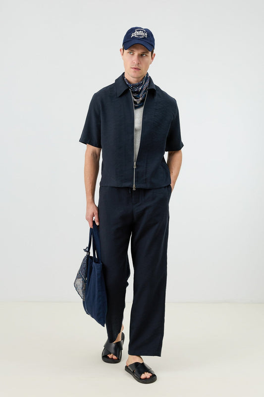 Men's Relaxed-Fit Pants with Modal Blend