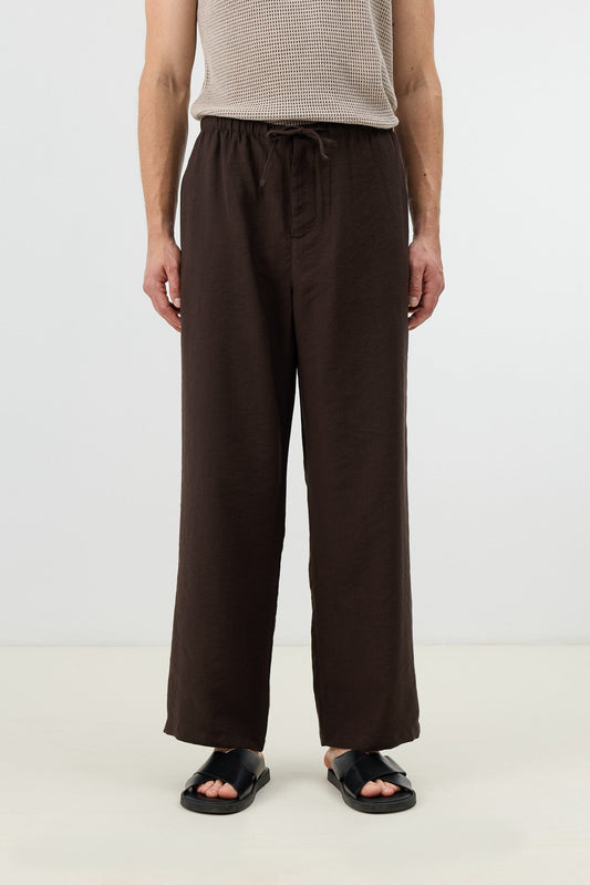 Men's Relaxed-Fit Pants with Modal Blend