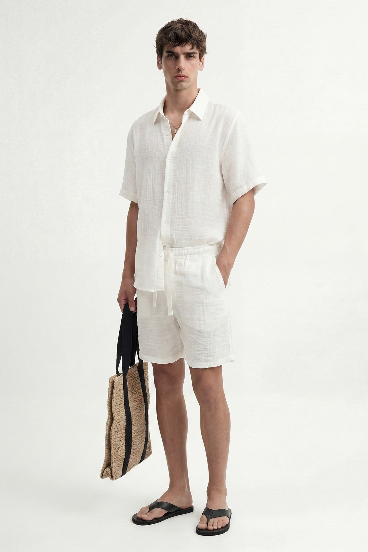 Antioch Distressed-Look Men's Shorts