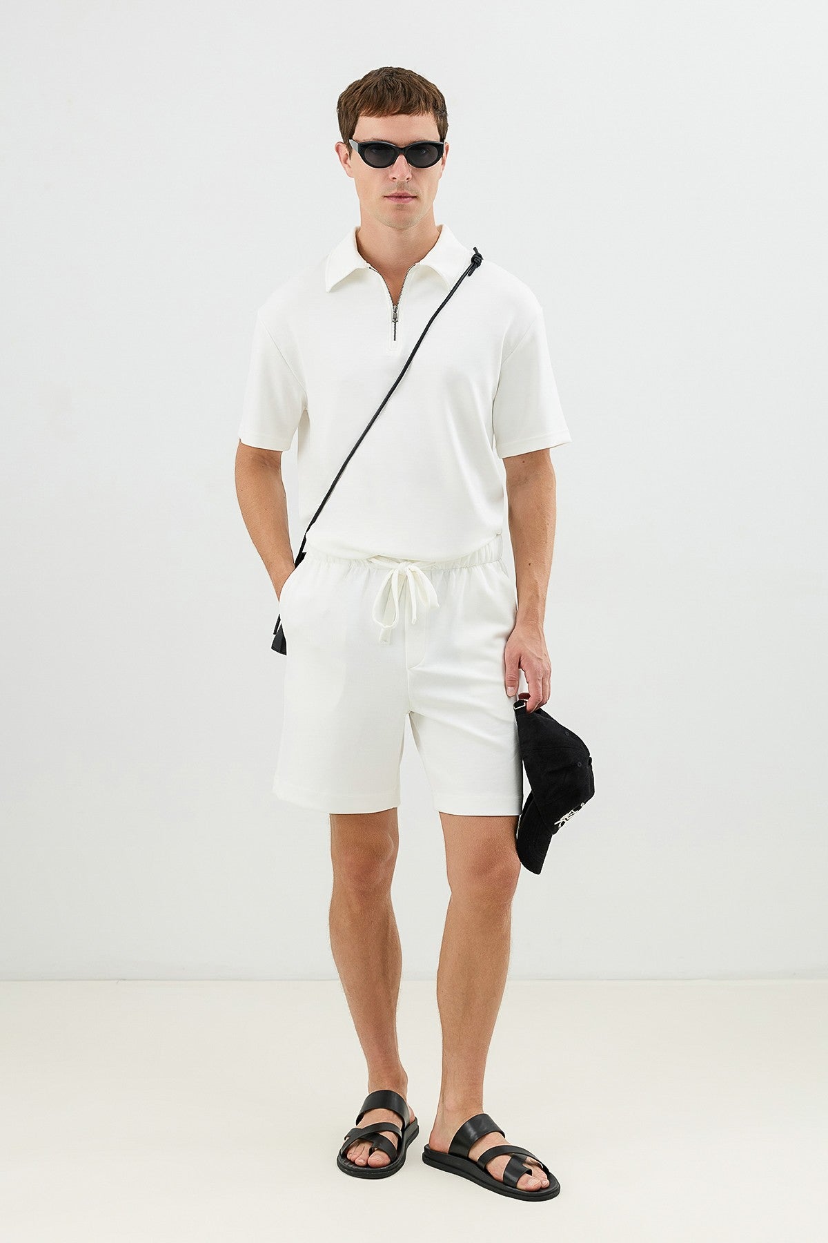 Men's Shorts with an Elastic Waistband