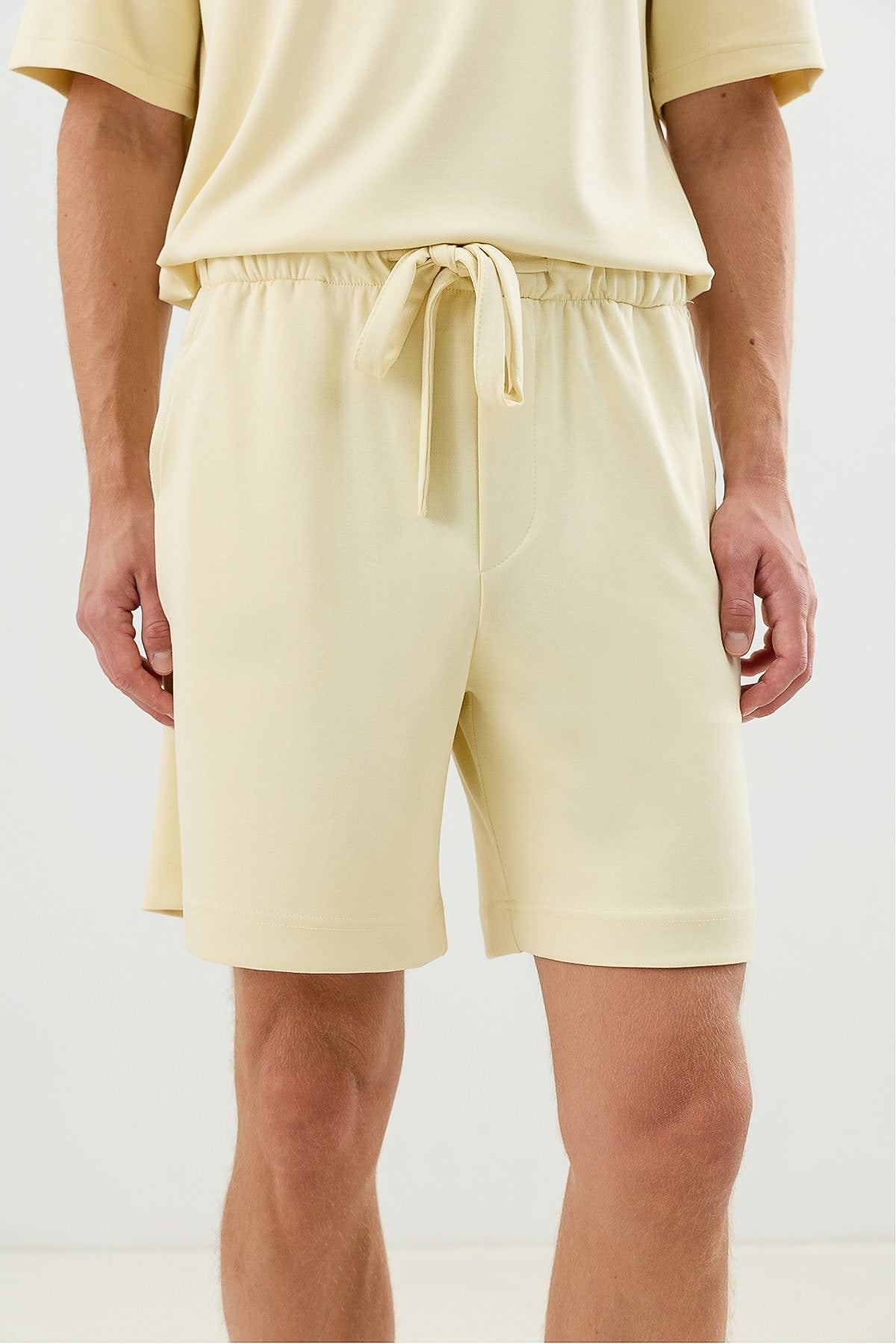 Men's Shorts with an Elastic Waistband