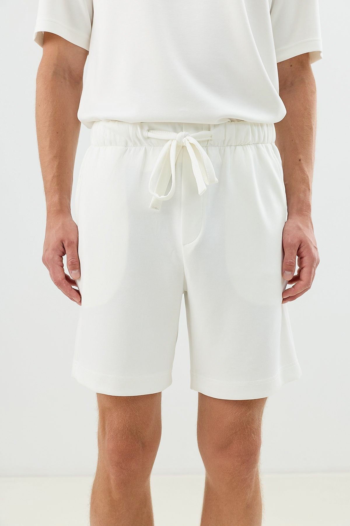 Men's Shorts with an Elastic Waistband